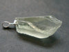 Nice Prasiolite Green Amethyst Sterling Silver Pendant - 1.4" - 25.45 Carats