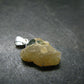 Gem Beryllonite Crystal Silver Pendant from Brazil - 0.9" - 6.15 Carats
