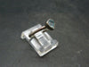Cute Delicate Genuine Raw Aquamarine Gem Sterling Silver Ring - Size 6.25