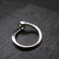 Moldavite Sterling Silver Ring From Czech Republic - Size 9 - 2.47 Grams