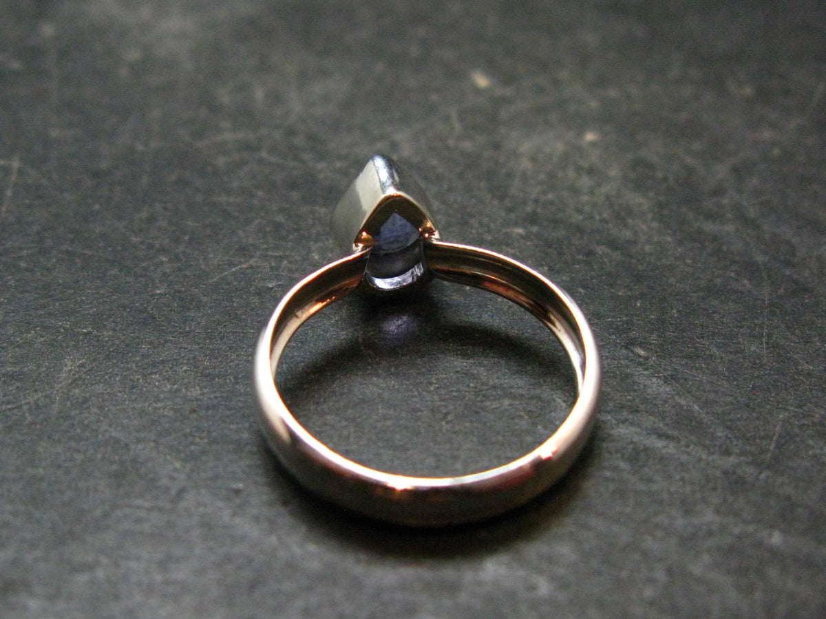 Tanzanite (Zoisite) Sterling Silver Ring - 2.0 Grams - Size 6