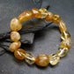 Citrine Genuine Bracelet ~ 7 Inches ~ 12mm Tumbled Beads