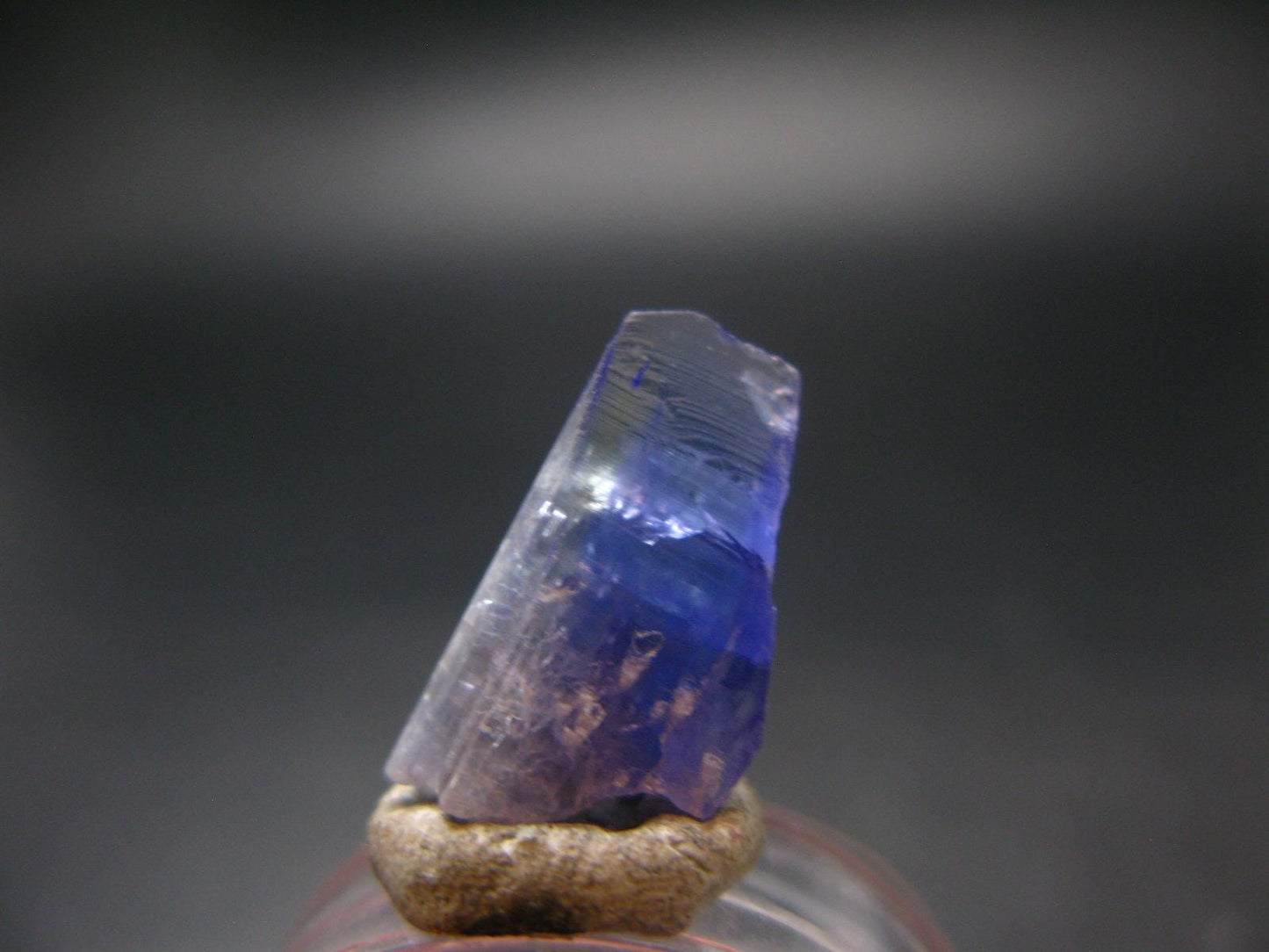 Fine Gem Tanzanite Zoisite Crystal From Tanzania - 9.15 Carats - 0.7"