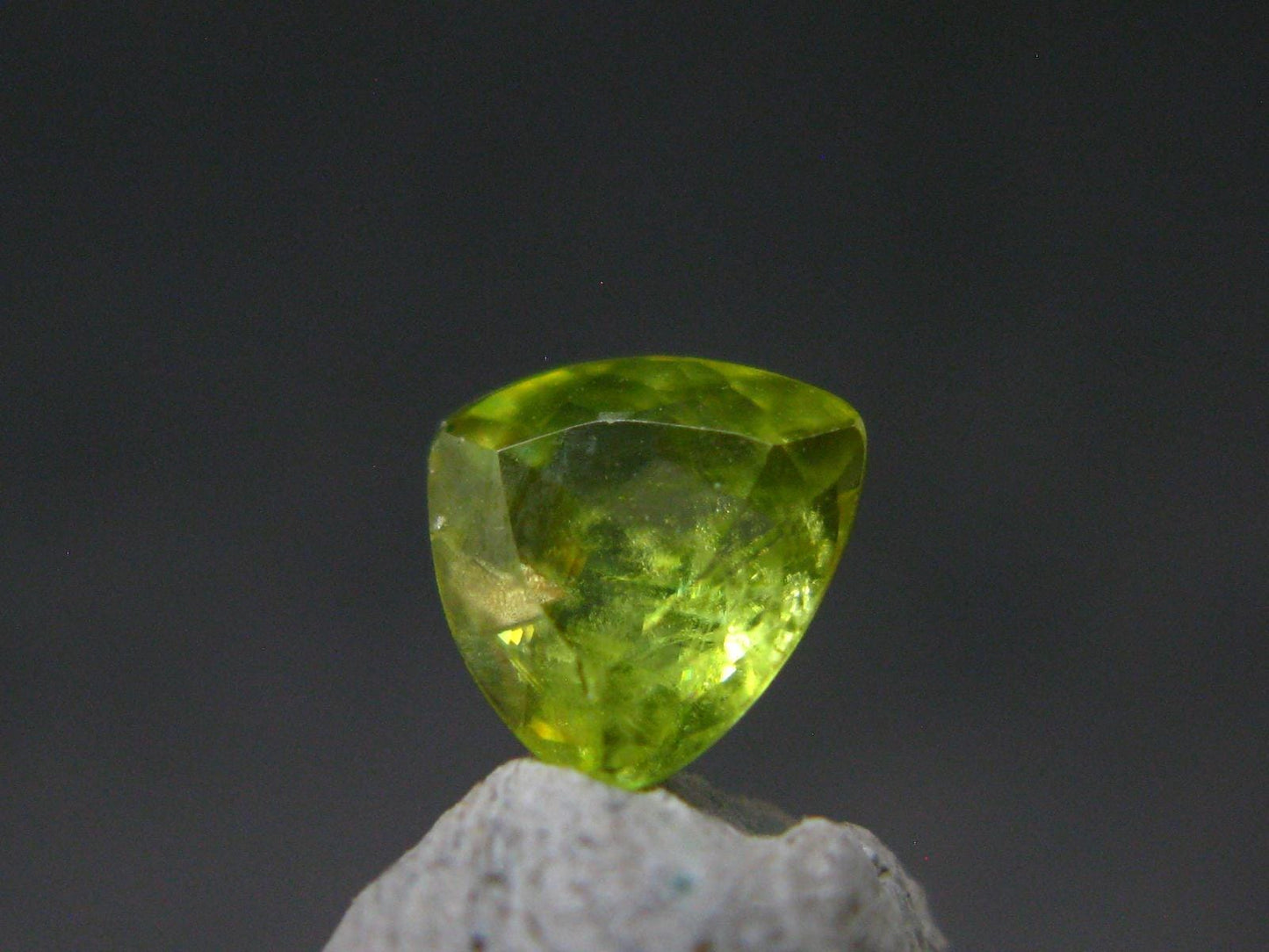 Rare Titanite Sphene Gem Cut Stone From Brazil - 0.71 Carats