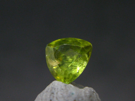 Rare Titanite Sphene Gem Cut Stone From Brazil - 0.71 Carats