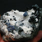 Benitoite and Neptunite on Natrolite Cluster From California - 1.5" - 10.35 Grams