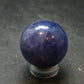 Rare Tanzanite Sphere Ball From Tanzania - 26.36 Grams - 0.9"