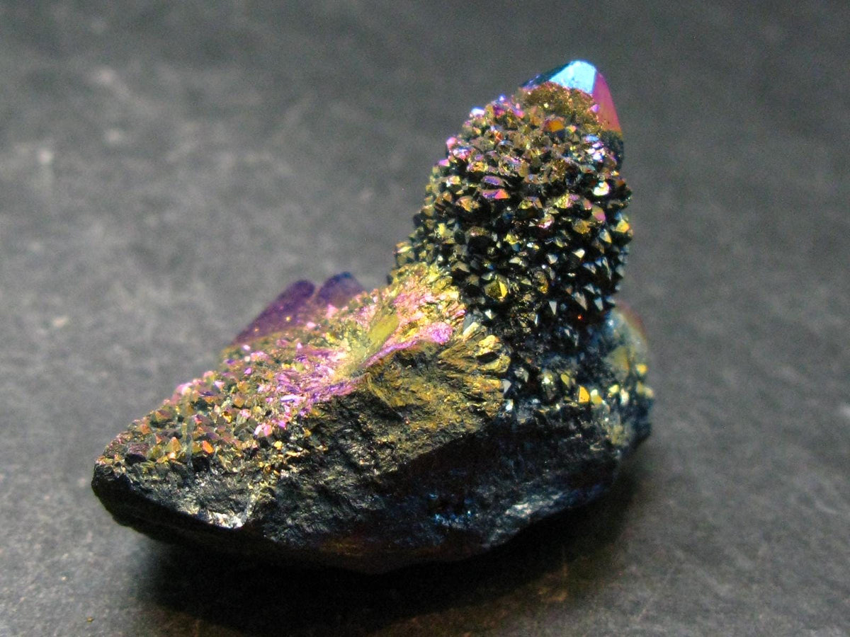 Aura Quartz Cluster From Brazil - 1.2" - 21.18 Grams