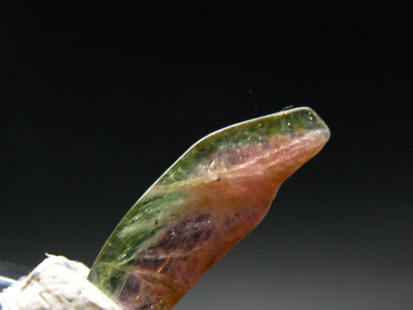 Rare Watermelon Tourmaline Crystal Slice From Brazil - 2.10 Carats