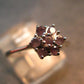 Genuine Alexandrite Gem Silver Ring From Russia - Size 7.5 - 1.17 Grams