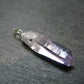 Vera Cruz Amethyst Silver Pendant From Mexico - 1.3" - 2.18 Grams