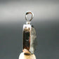 Phenakite Phenacite Crystal Silver Pendant From Brazil - 0.9" - 1.94 Grams