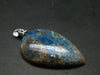 Shattuckite Silver Pendant from Namibia - 1.1" - 5.05 Grams