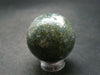 Rare Stonehenge Bluestone Sphere Ball From Wales UK - 1.2" - 42.9 Grams