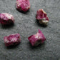 Nice Lot of 10 Bixbite Red Emerald Beryl Crystals From Utah USA - 5.24 Carats