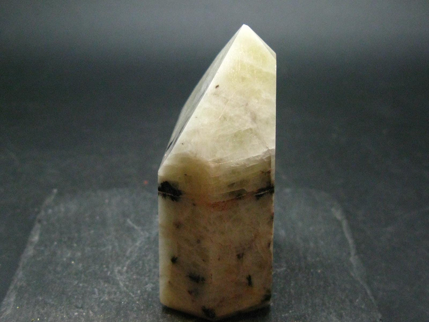 Nice Golden Amblygonite Obelisk from Brazil - 148.59 Grams - 2.5"