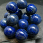Lapis Lazuli Lazurite Genuine Bracelet ~ 7 Inches ~ 16mm Round Beads