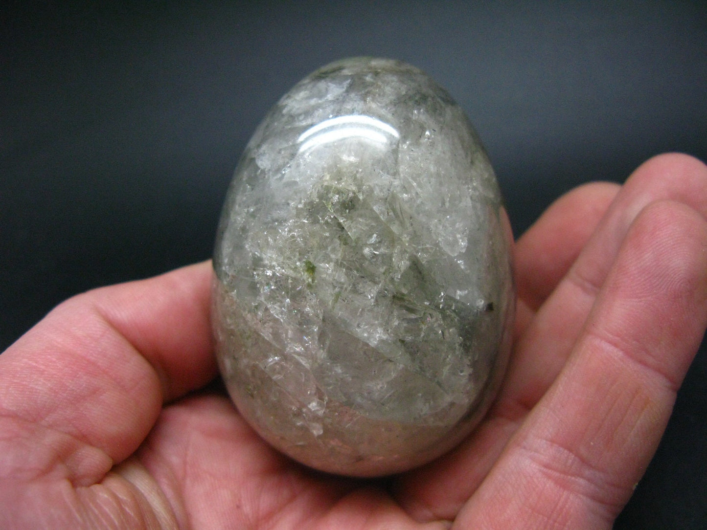 Phenakite Phenacite Crystal Egg from Brazil - 2.7 Inches - 248 Grams