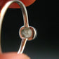 Natrolite Silver Ring From Tanzania - 1.79 Grams - Size 7
