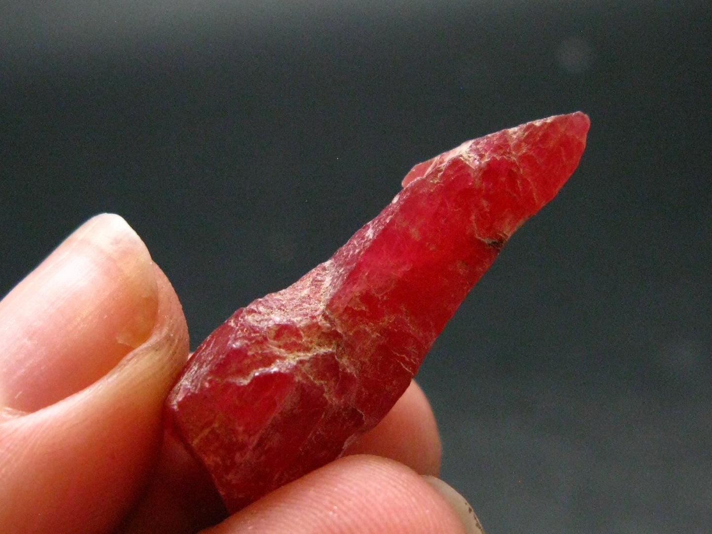 Large Rhodonite Rodonite Crystal From Brazil - 5.82 Grams - 1.2"
