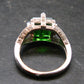 Helenite Gaia Stone Gem Sterling Silver Ring From Washington - Size 7 - 4.5 Carats