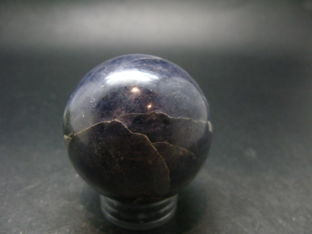 Rare Iolite Cordierite Sphere from Tanzania - 205 Grams - 2.1"