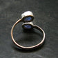 Tanzanite (Zoisite) Sterling Silver Ring - 2.79 Grams - Size 7