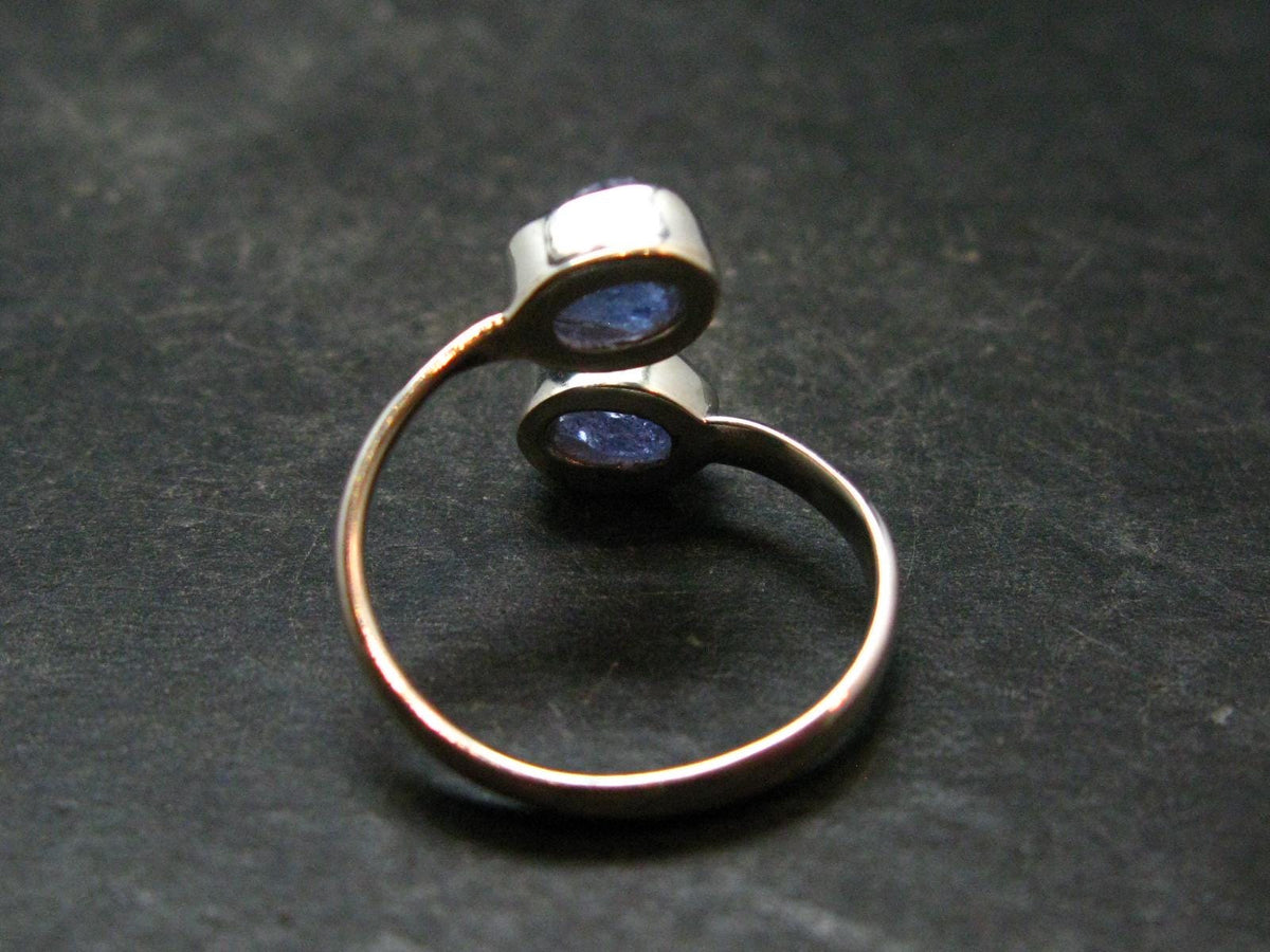 Tanzanite (Zoisite) Sterling Silver Ring - 2.79 Grams - Size 7
