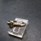Cute Gem Moldavite Sterling Silver Ring From Czech Republic - Size 7.5 - 1.4 Grams