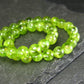 Peridot Genuine Bracelet ~ 7 Inches ~ 5.5mm Round Beads