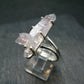 Vera Cruz Amethyst Silver Ring From Mexico - Size 9 - 5.0 Grams