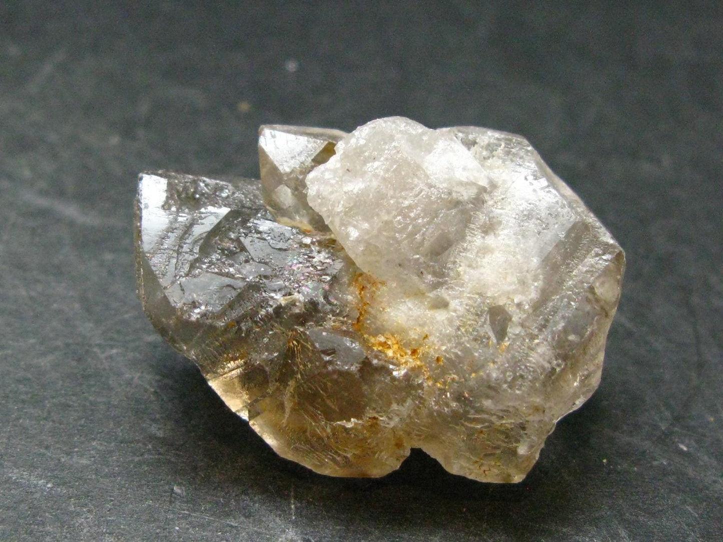 Large DT Elestial Quartz Crystal From Brazil - 1.3"