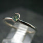 Genuine Alexandrite Gem Silver Ring From Russia - Size 8 - 1.45 Grams