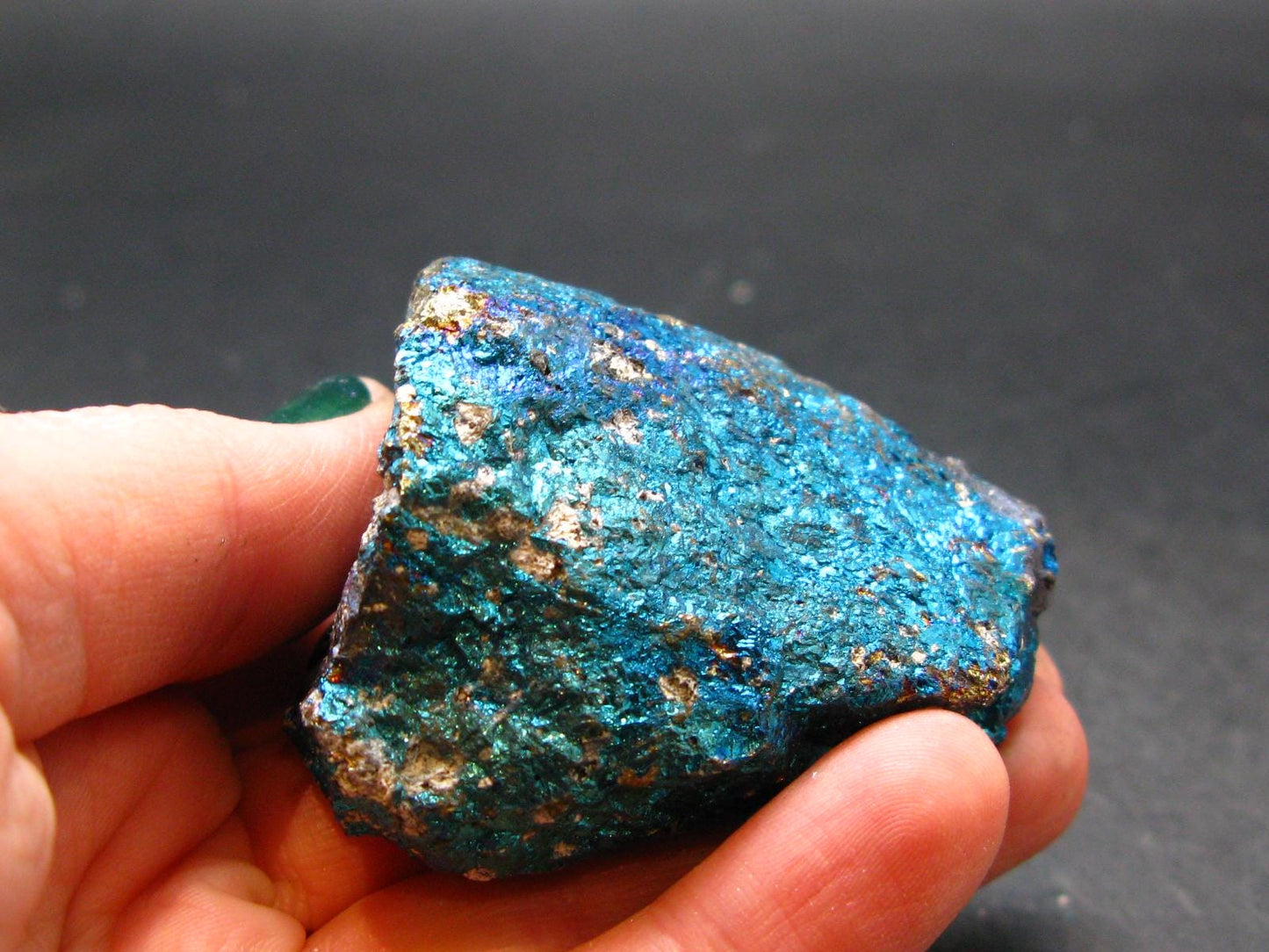 Peacock Ore!! Unusual Natural Raw Chalcopyrite Bornite from Mexico - 2.0" - 131.59 Grams