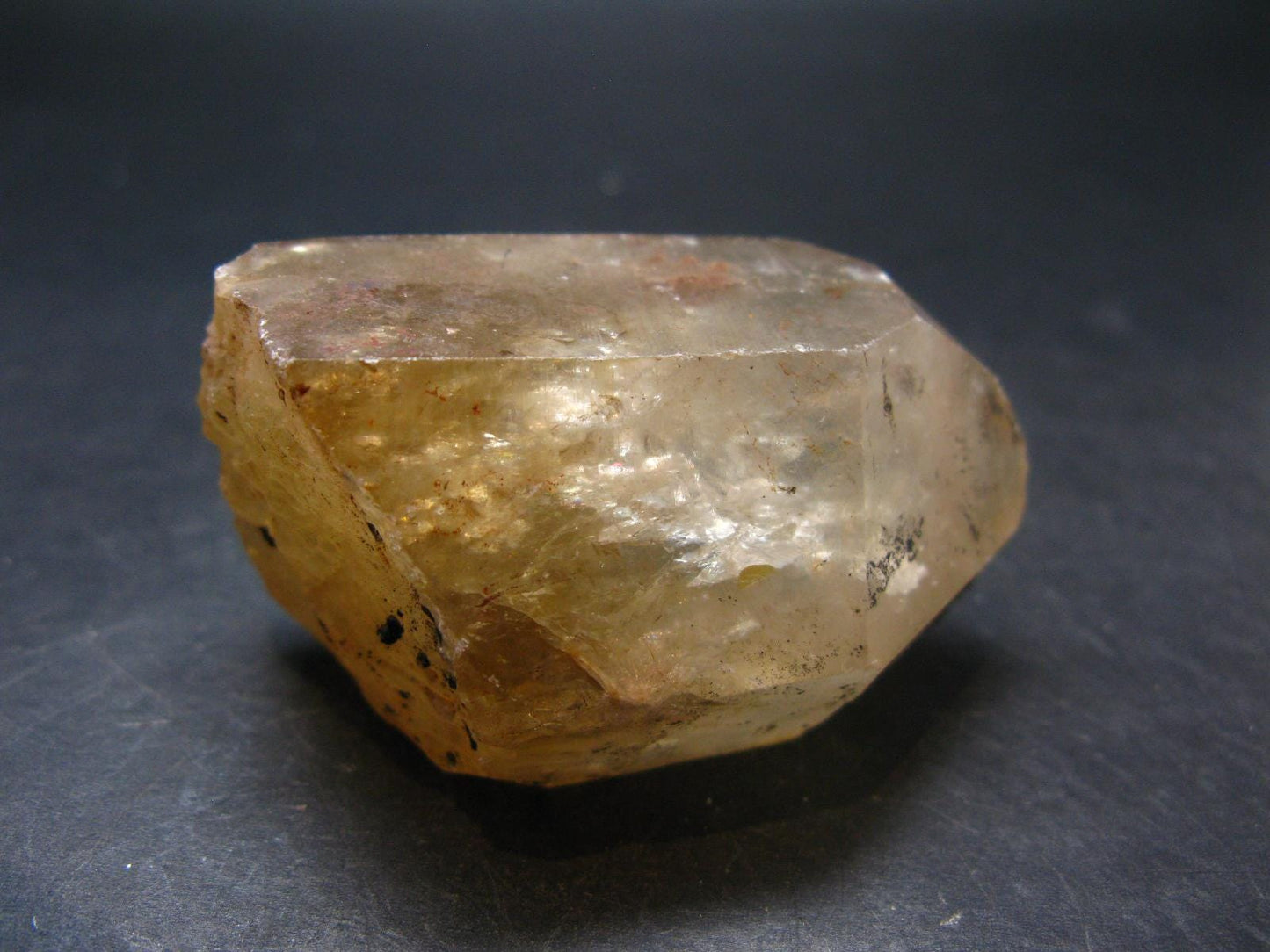 Natural Unheated Citrine Crystal from Congo - 138.06 Grams