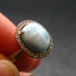 Larimar AAA Quality Sterling Silver Ring - Size 6 - 2.94 Grams