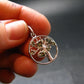 Moldavite Tektite Silver Pendant from Czech Republic - 1.0" - 2.15 Grams