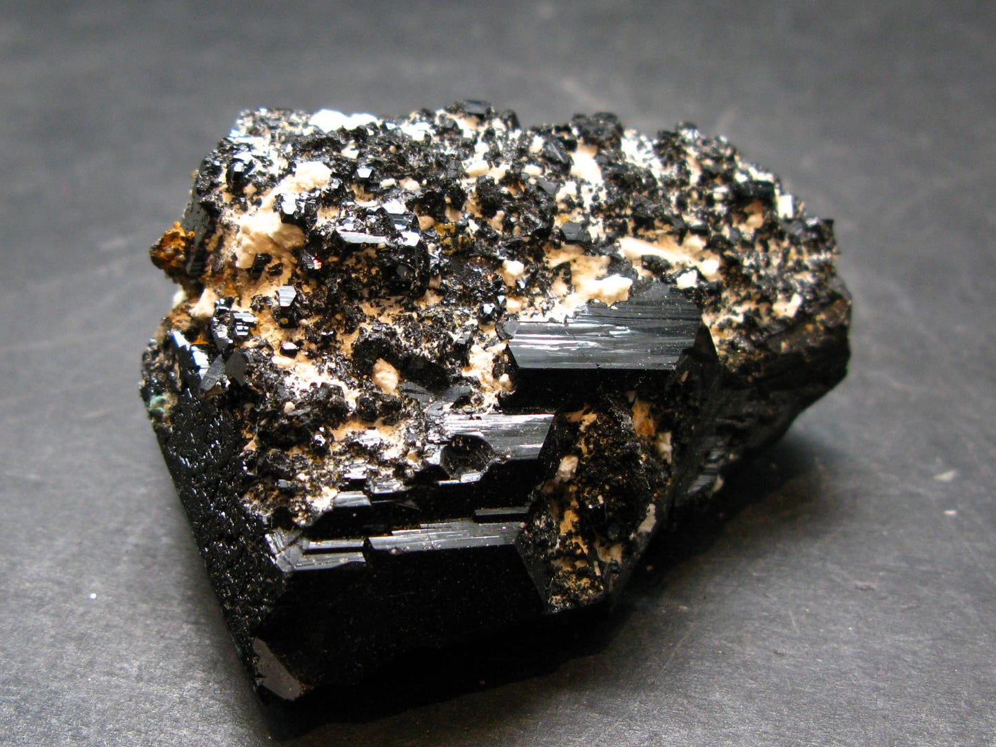Fine Black Tourmaline Schorl Crystal From Namibia - 2.1" - 102.67 Grams