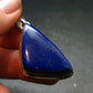 Lapis Lazuli Silver Pendant From Afghanistan - 1.6" - 10.25 Grams