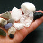 Synergy 12 Set Phenakite Moldavite Natrolite Petalite Danburite Tektite Scolecite Herderite Tanzanite Brookite 91.85 Gr
