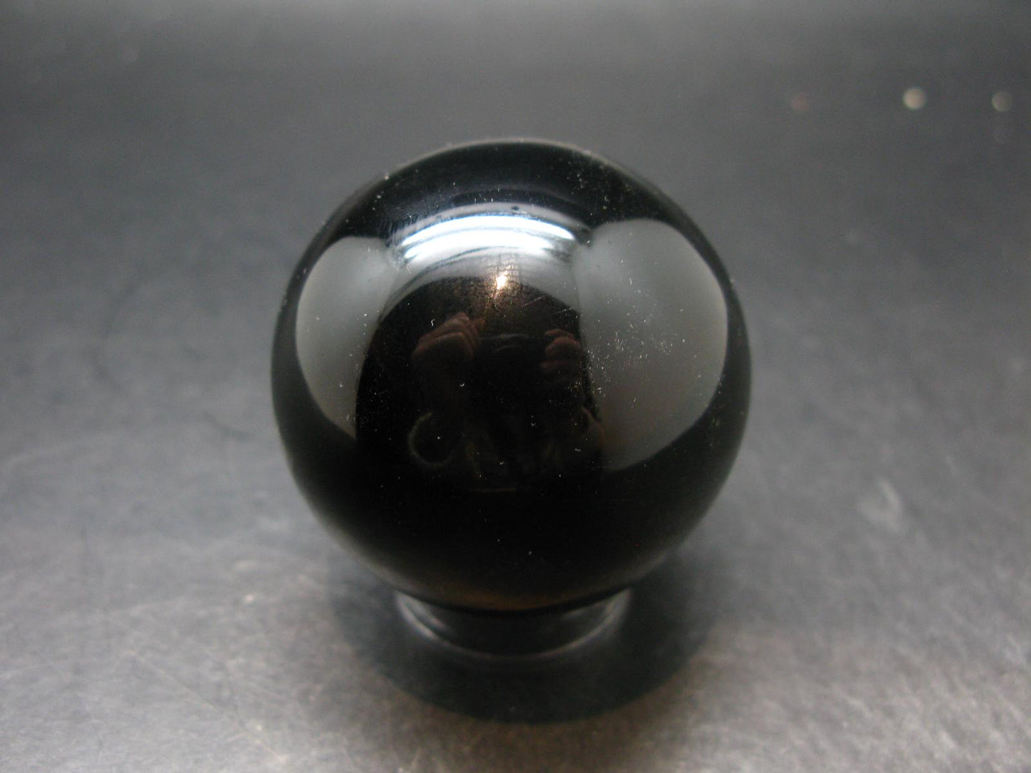 Black Obsidian Sphere From Mexico - 2.1" - 194 Grams