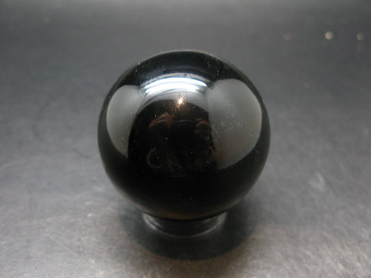 Black Obsidian Sphere From Mexico - 2.1" - 194 Grams