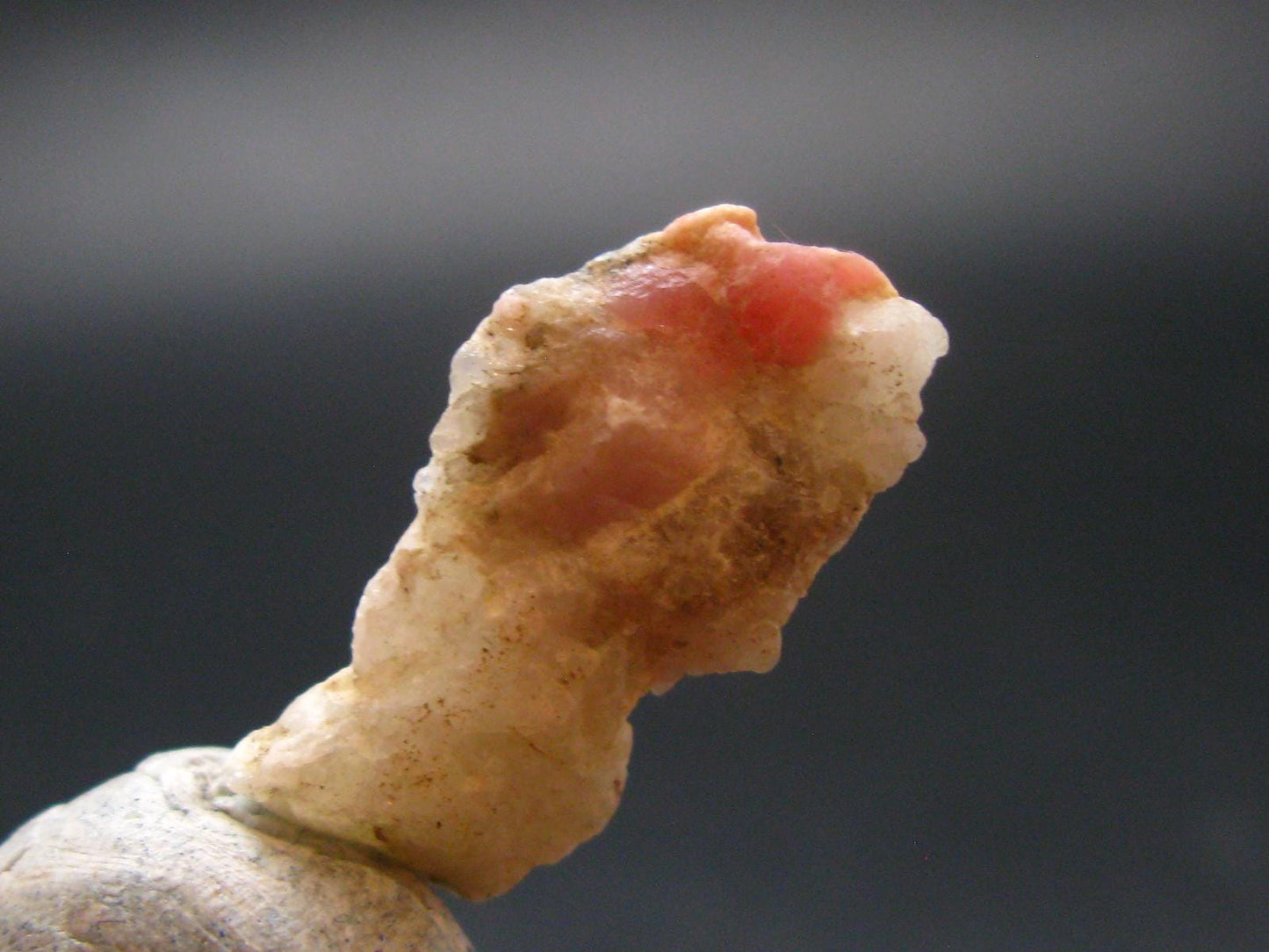 Rare Pink Tugtupite Raw Piece From Greenland - 1.6 Grams - 0.9"