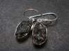 Alexandrite Sterling Silver Earrings from Brazil - 1.2" - 3.64 Grams
