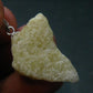 Large Natural Agni Gold Danburite Sterling Silver Pendant from Tanzania - 1.3" - 3.85 Grams