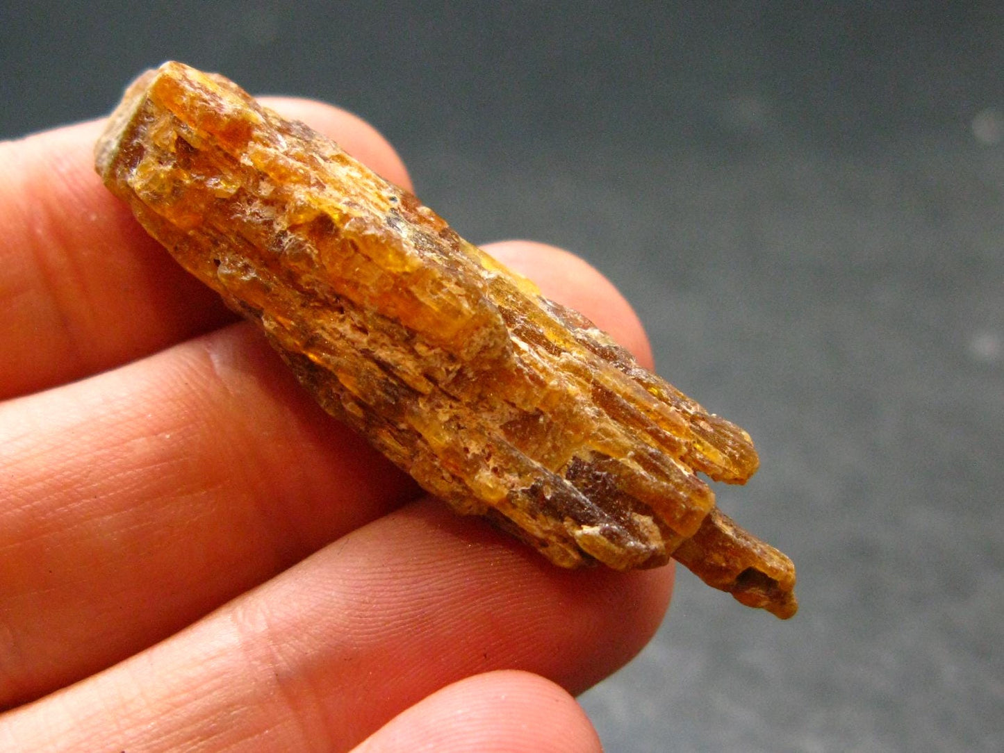 Rare Orange Kyanite Crystal From Tanzania - 1.9" - 8.47 Grams