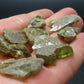 Lot of 10 Titanite Sphene Crystals From Brazil - 14.67 Grams