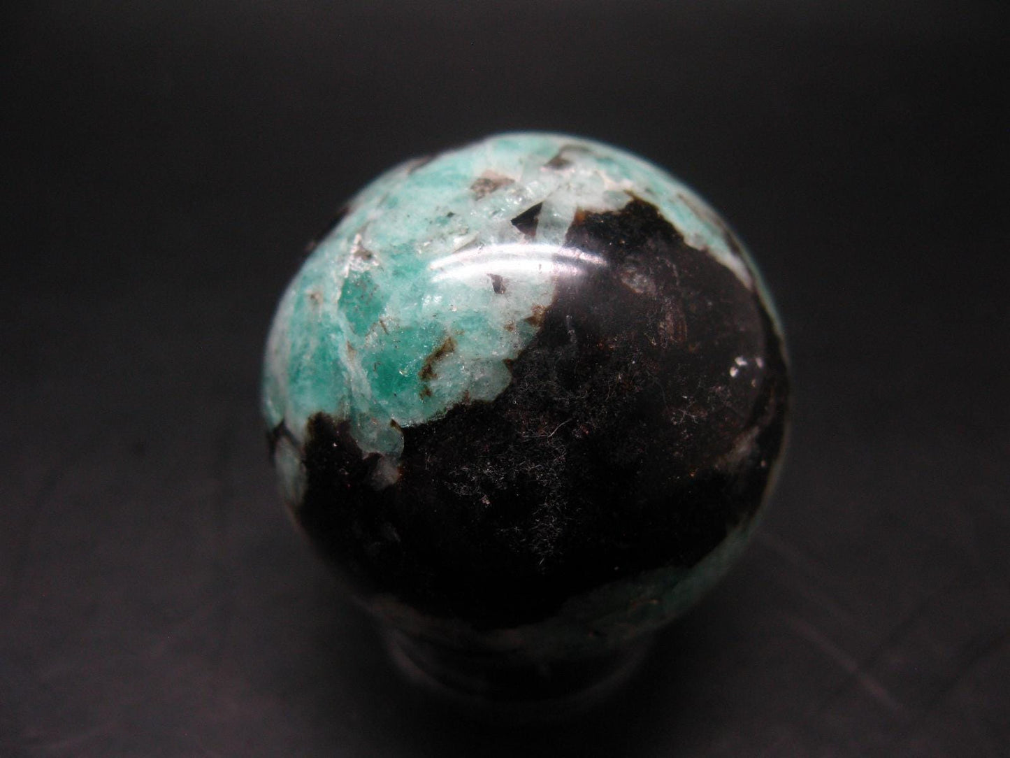 Emerald Sphere Ball From Russia - 1.9" - 149 Grams