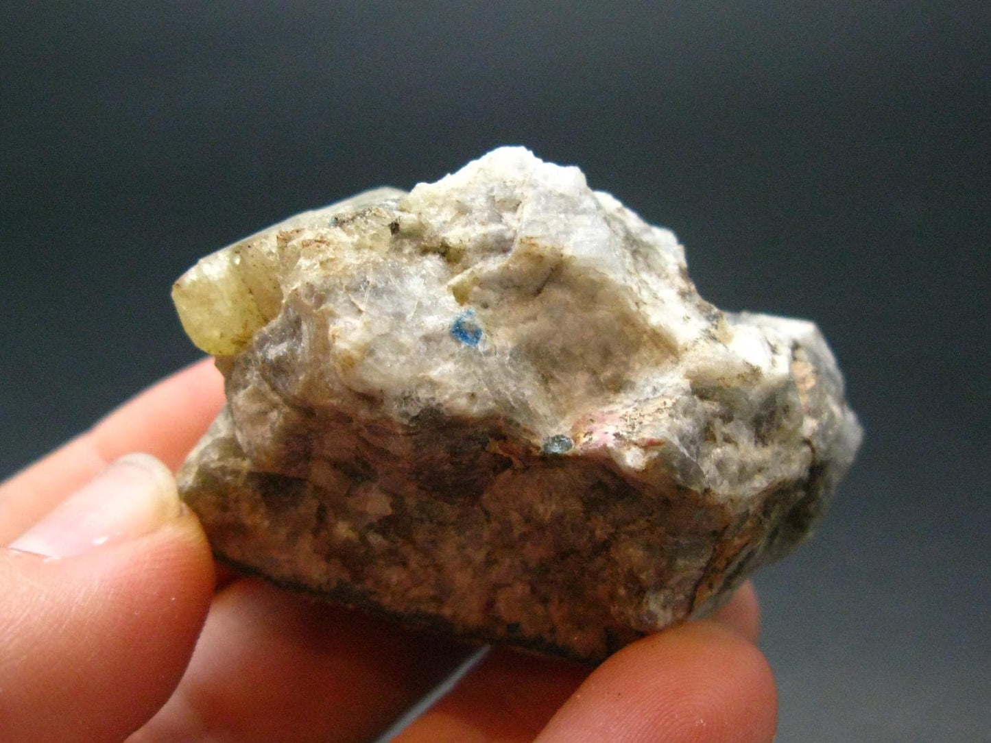 Rhodizite Rhodozite Cluster From Madagascar - 1.8"