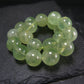 Prehnite Genuine Bracelet ~ 7 Inches ~ 10mm Round Beads